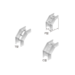LQJ-06AT、P、C型鋁合金垂直上彎通